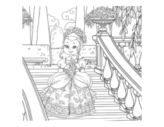 Princess With Love Letter Tracing Worksheets Pdf, Free Vectors File